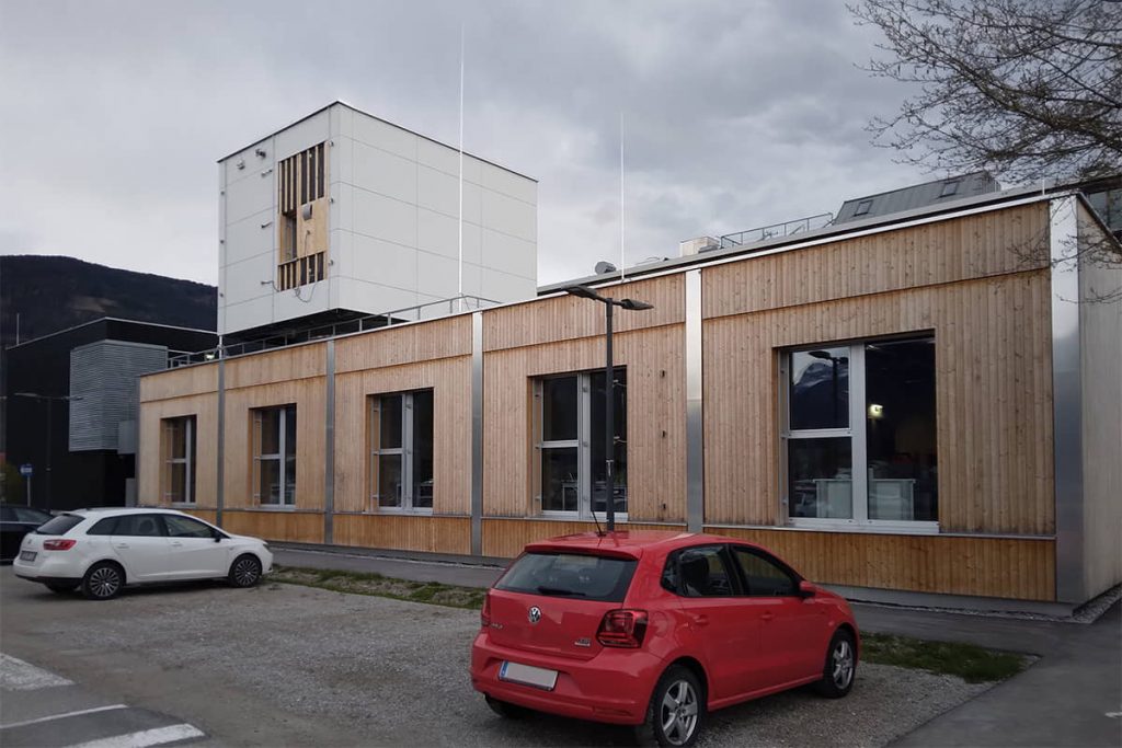 facade test simulator lab fachochschule salzburg